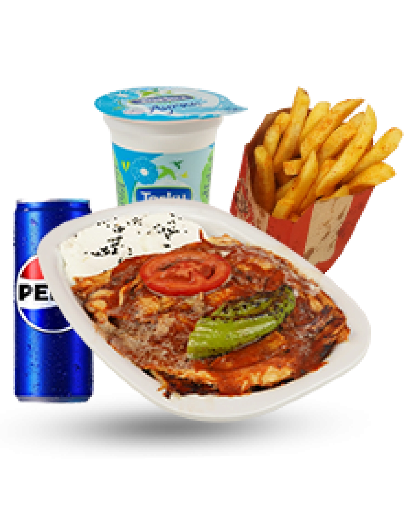 Soslu Döner - TAVUK İSKENDER