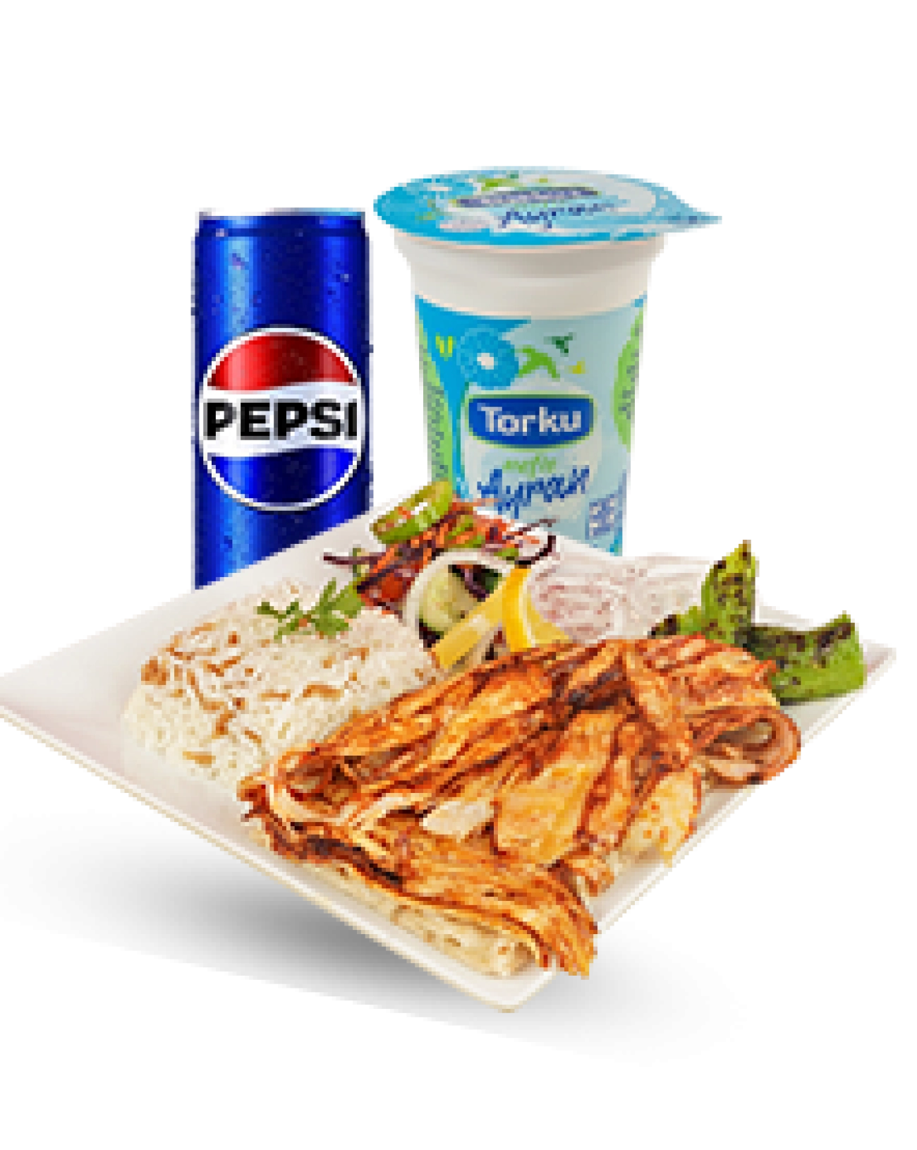 Soslu Döner - PİLAV ÜSTÜ